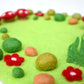 Tara Treasures - Fairy Toadstool Garden Play Mat Playscape