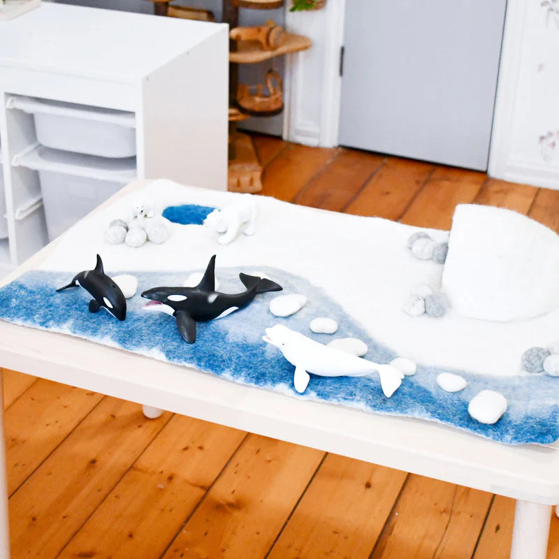 Tara Treasures - Large Arctic Antarctic Polar Play Mat Playscape