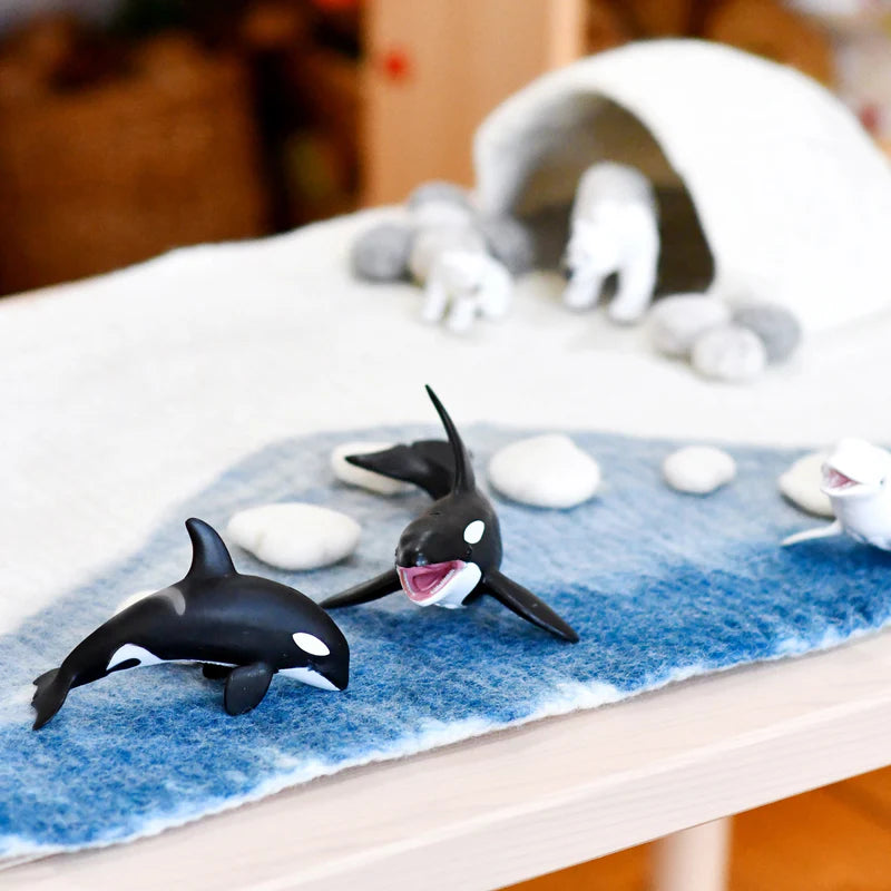 Tara Treasures - Large Arctic Antarctic Polar Play Mat Playscape