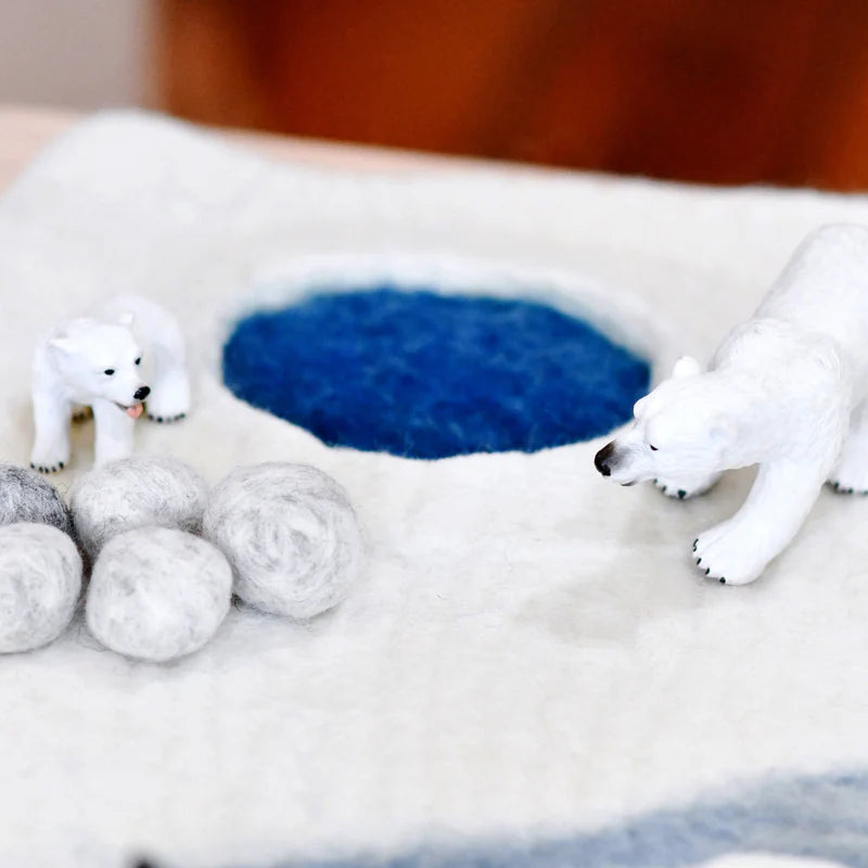 Tara Treasures - Large Arctic Antarctic Polar Play Mat Playscape