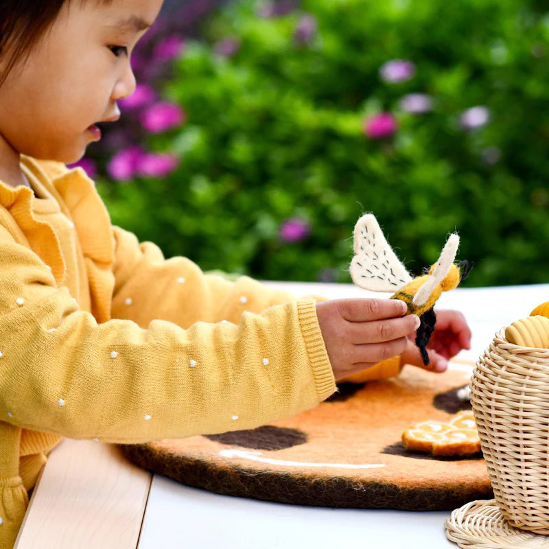 Tara Treasures - Lifecycle of a Honey Bee Felt Toys