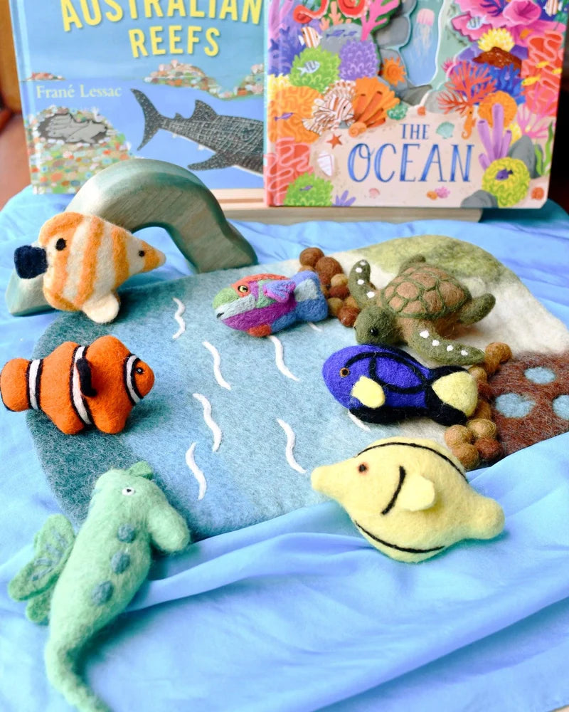 Tara Treasures - Felt Coral Reef Fish