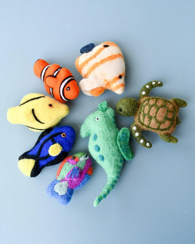 Tara Treasures - Felt Coral Reef Fish