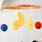 Tara Treasures - Nursery Cot Mobile | Outer Space, Rocket and Astronaut