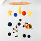 Tara Treasures - Nursery Cot Mobile | Outer Space, Rocket and Astronaut