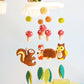 Tara Treasures - Nursery Cot Mobile | Woodland Animals