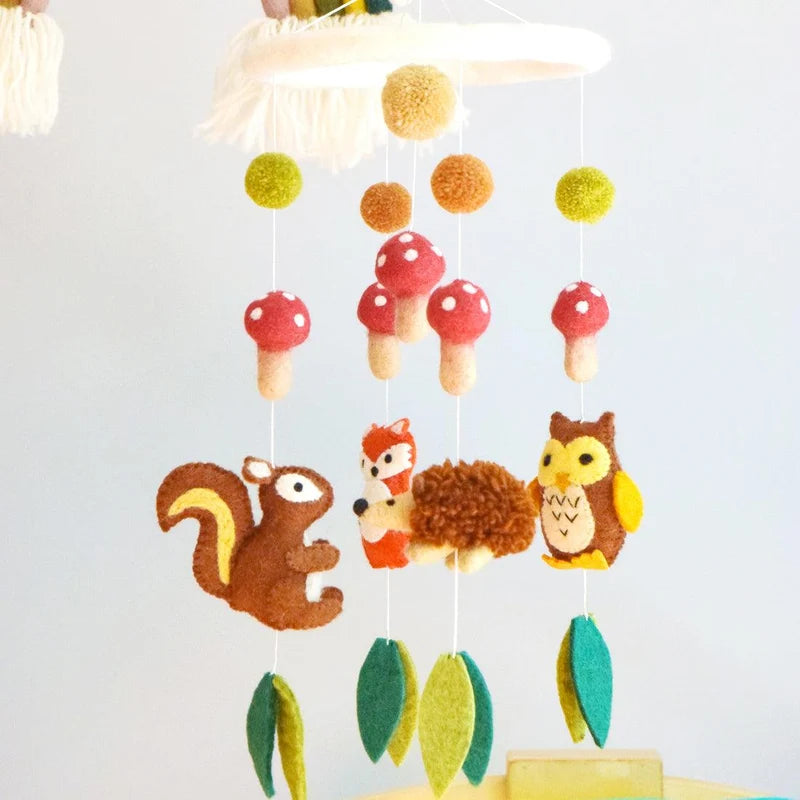 Tara Treasures - Nursery Cot Mobile | Woodland Animals