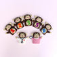 Tara Treasures - Five Little Monkeys Finger Puppets Set