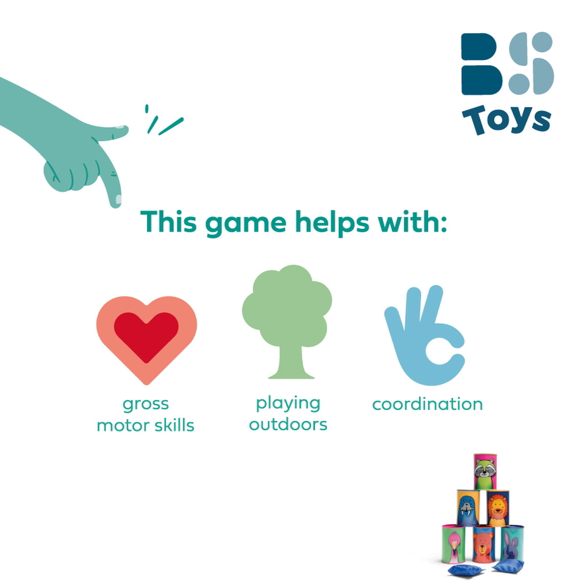 BS Toys - Tin Throwing Wildlife