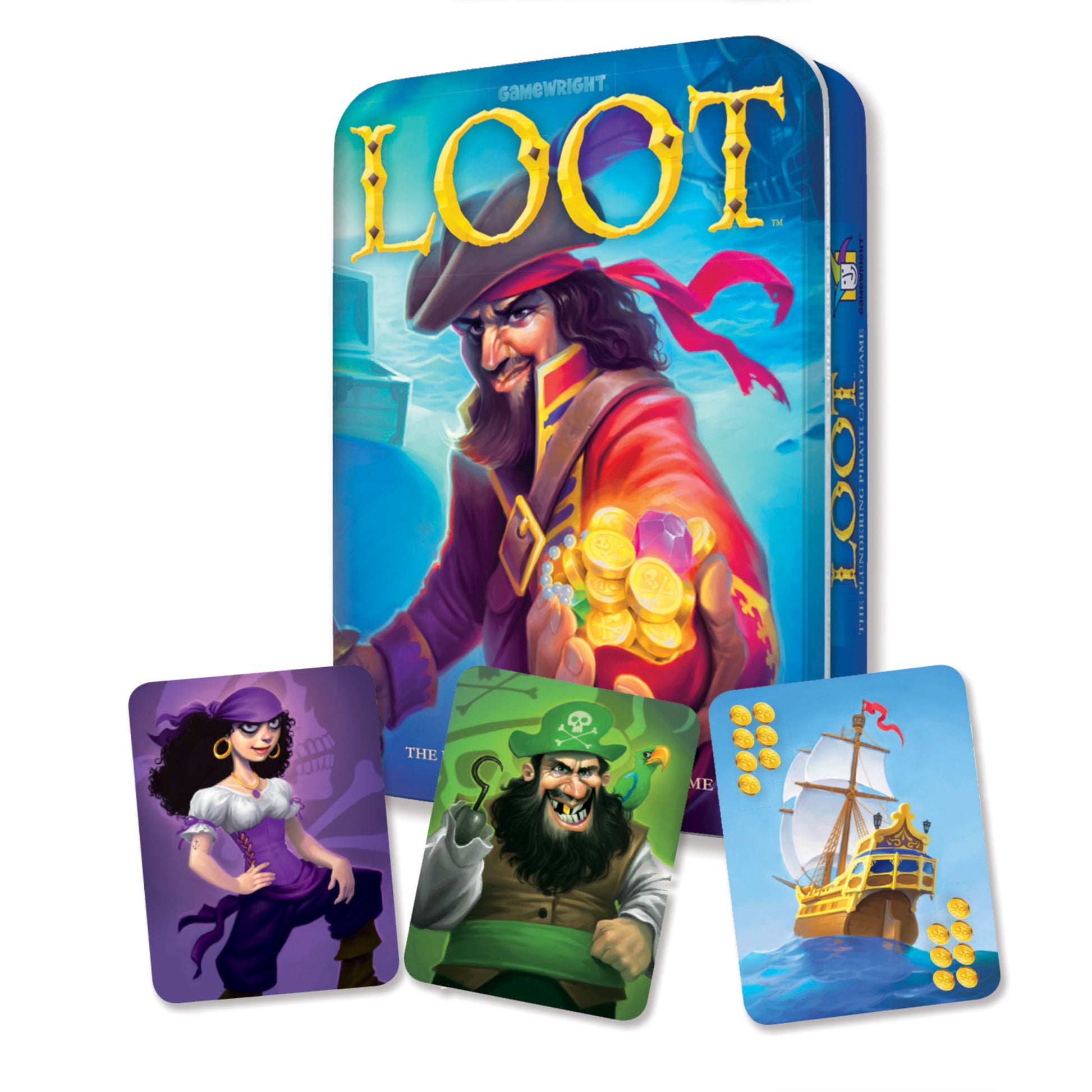Gamewright Loot Deluxe Tin Game