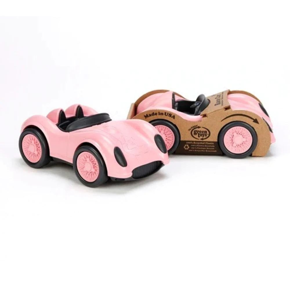Pink Racing Car Set Green Toys Pink Race Car – K and K Creative Toys