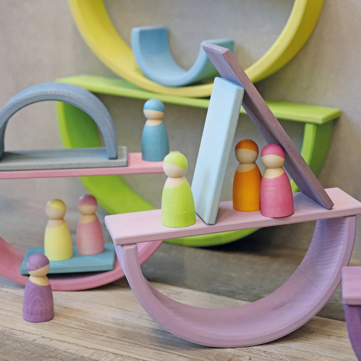 Grimm's Building Boards Pastel