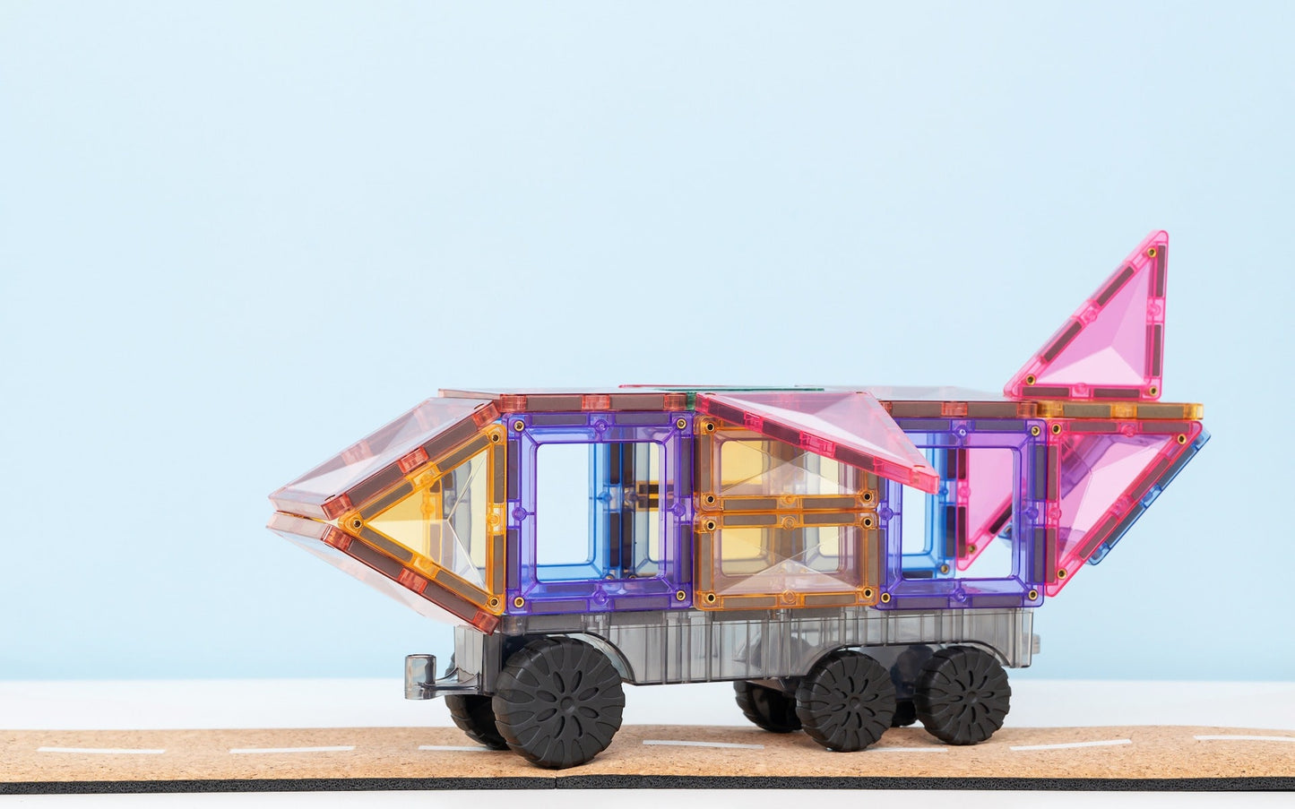 Connetix Tiles 50 Piece Pastel Transport Pack
