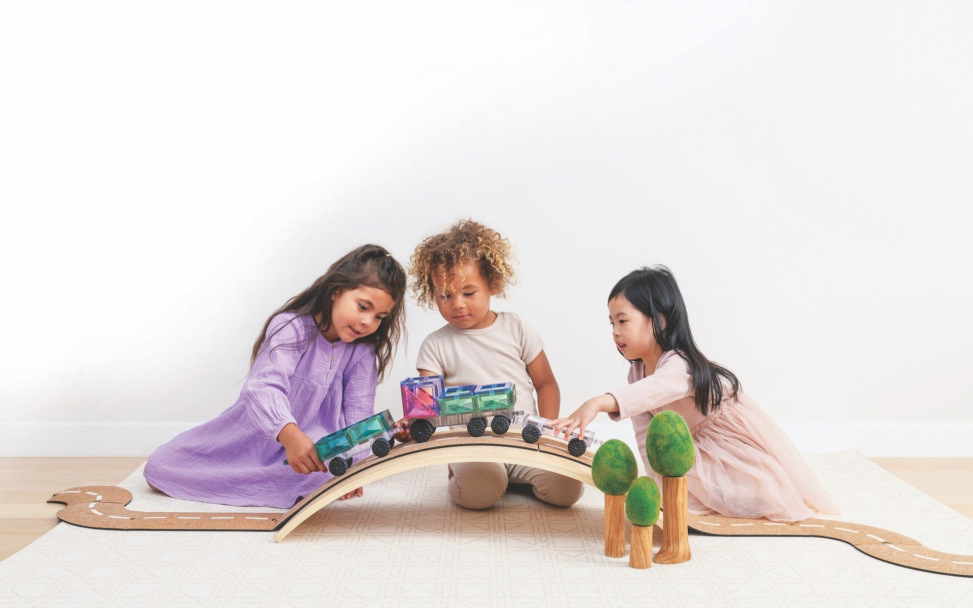 Connetix Tiles 50 Piece Pastel Transport Pack