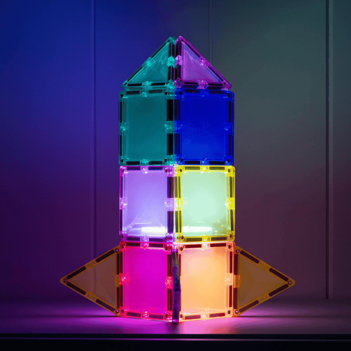 Connetix Tiles 28 Piece Light Star Pack