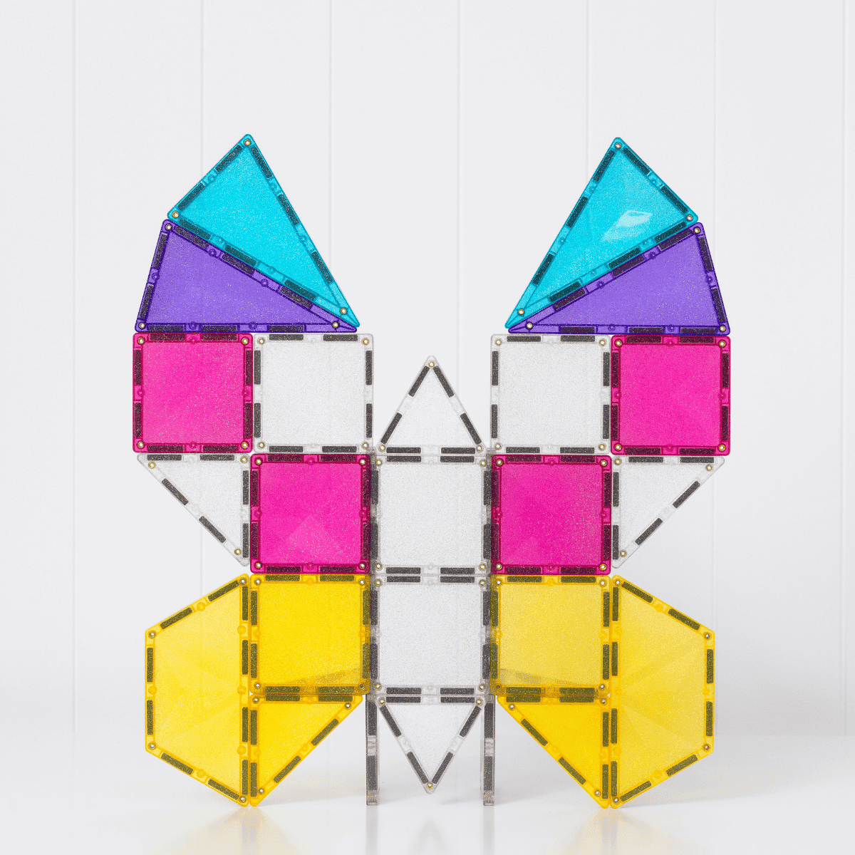 Connetix Tiles 56 Piece Glitter Unicorn Pack