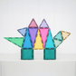 Connetix Tiles 48 Piece Glitter Castle Pack