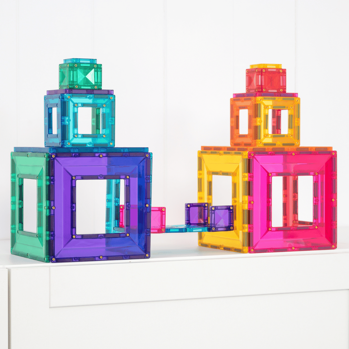 Connetix Tiles 48 Piece Bright Portal Pack