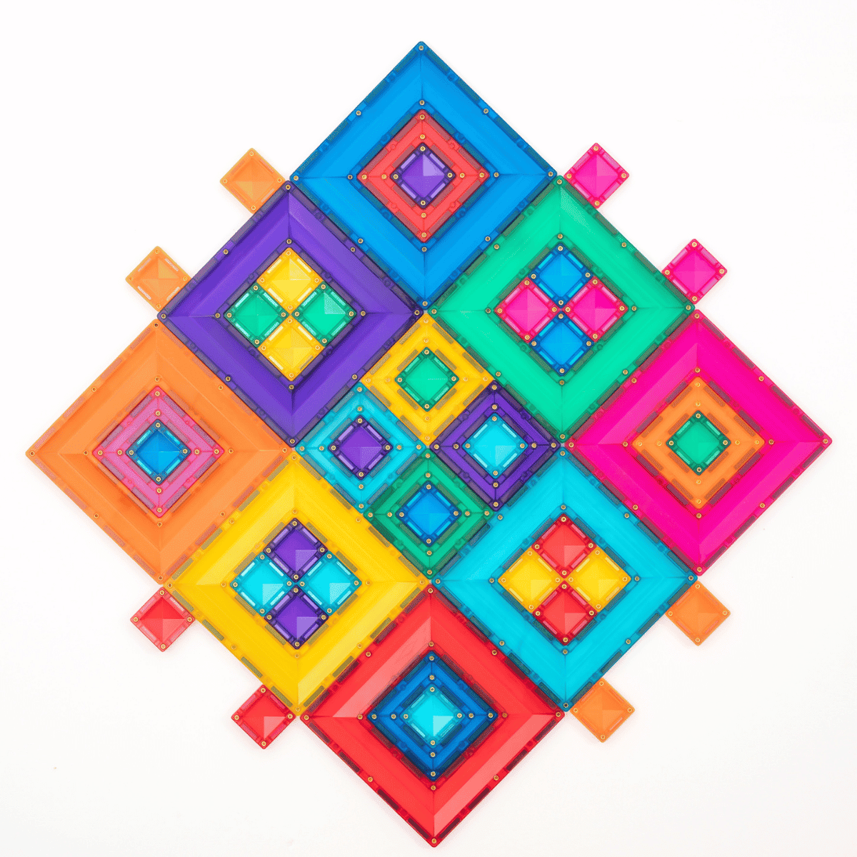 Connetix Tiles 48 Piece Bright Portal Pack