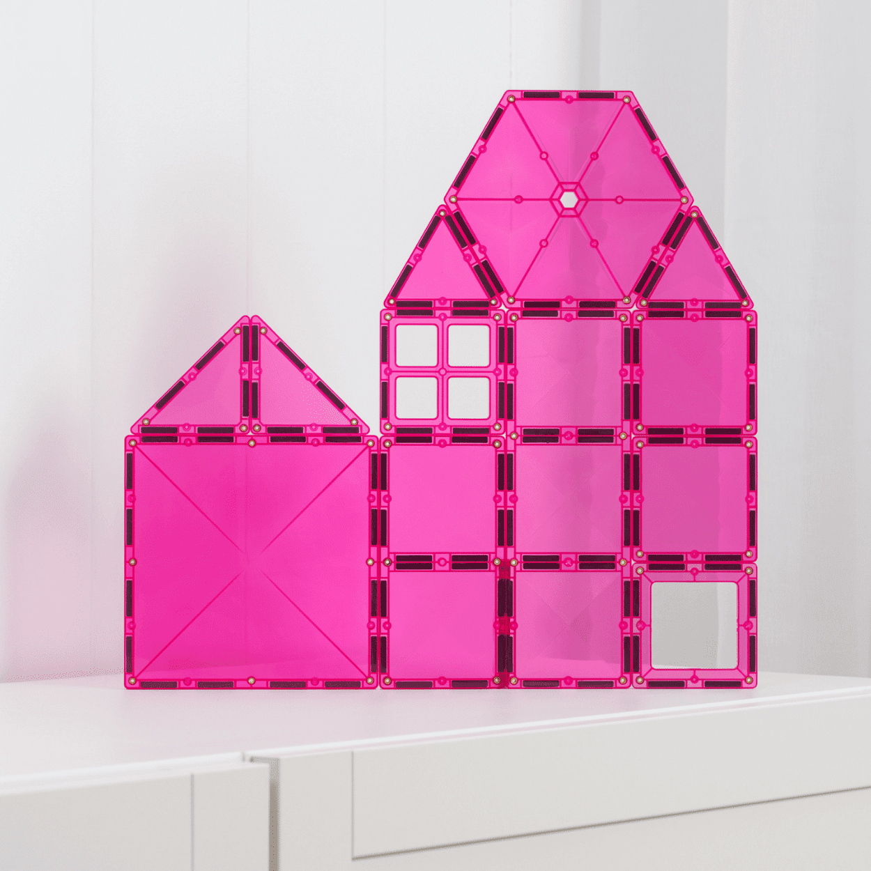 Connetix Tiles 20 Piece Charity Pack Pink