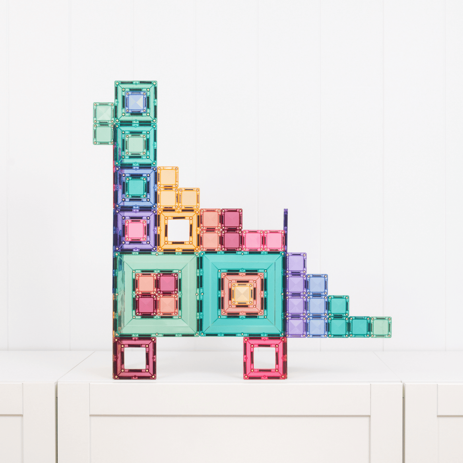 Connetix Tiles 48 Piece Pastel Portal Pack