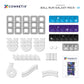 Connetix Tiles 61 Piece Ball Run Galaxy Pack