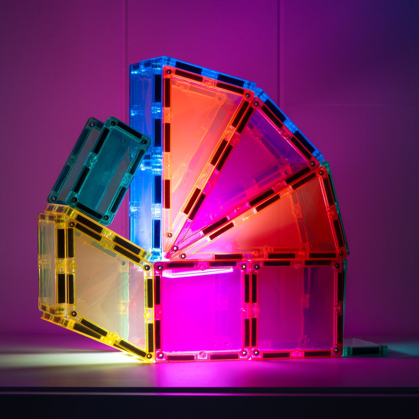 Connetix Tiles 30 Piece Light Rocket Pack