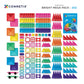 Connetix Tiles 202 Piece Bright Mega Pack