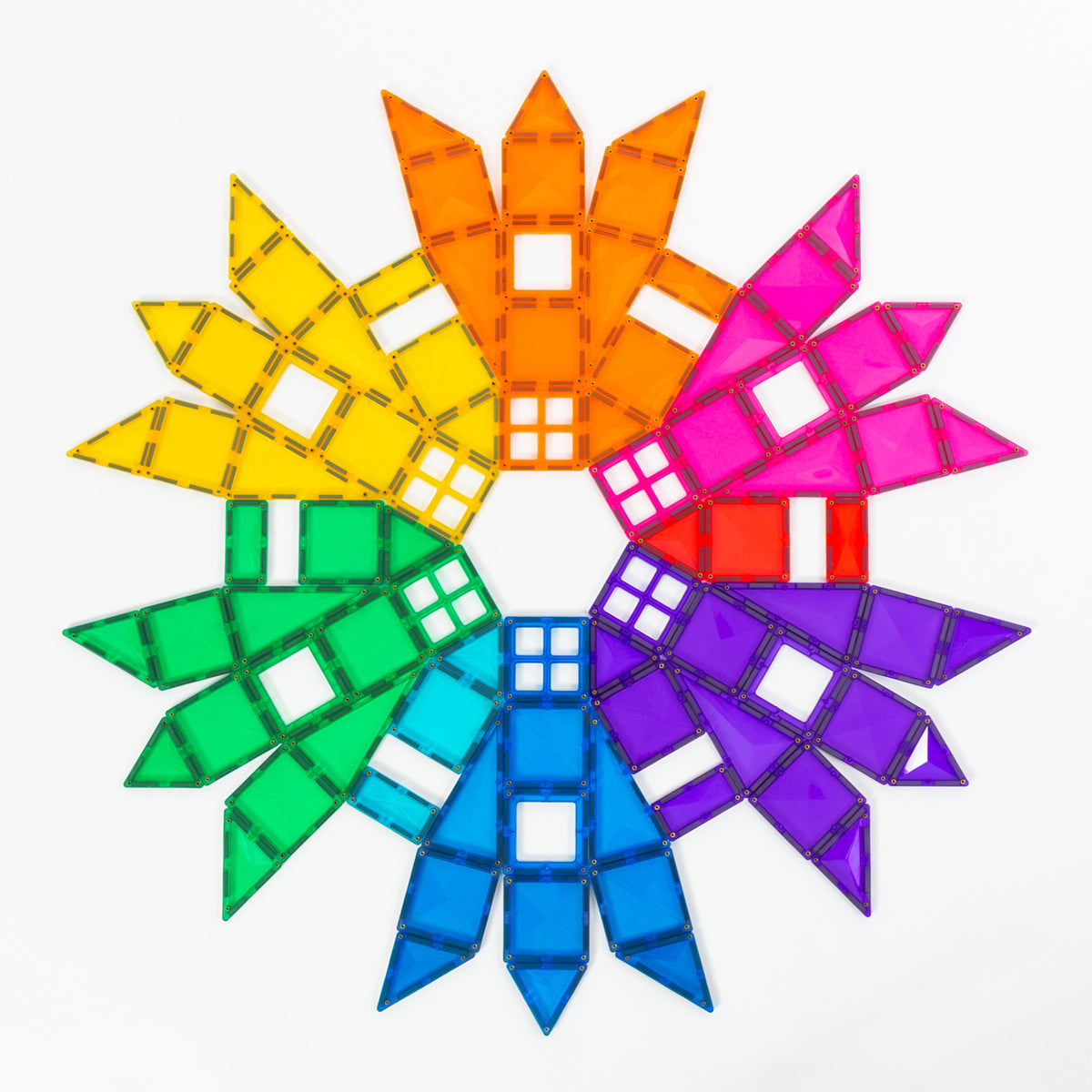 Connetix Tiles 202 Piece Bright Mega Pack