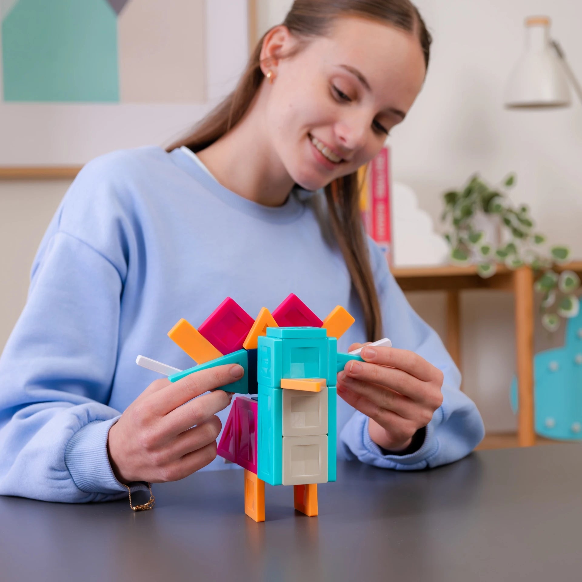 Connetix Tiles 30 Piece PRO Build It 4 Ways - Animals