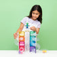 Connetix Tiles 114 Piece Bright Ball Run Pack