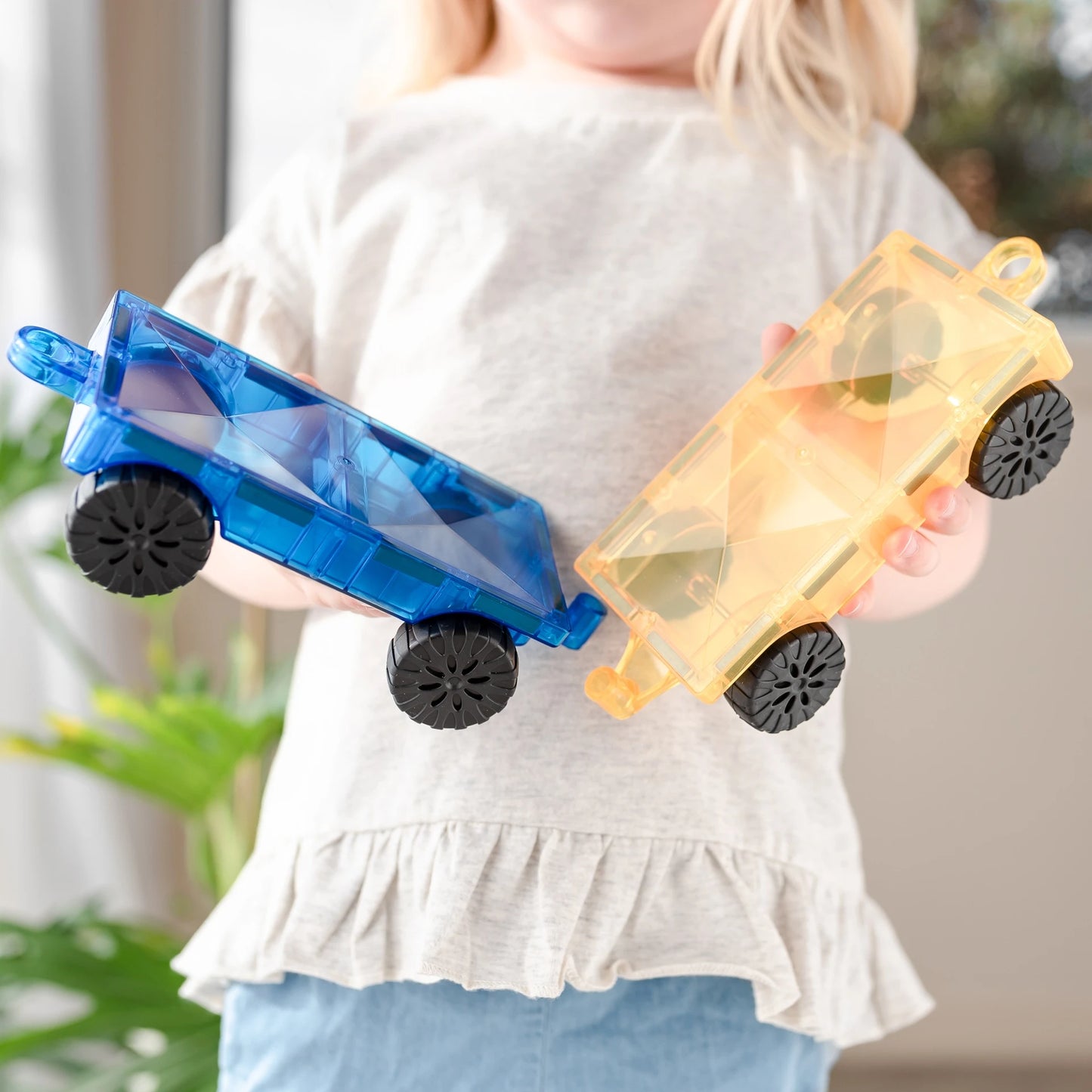 Connetix Tiles 2 Piece Bright Car Pack
