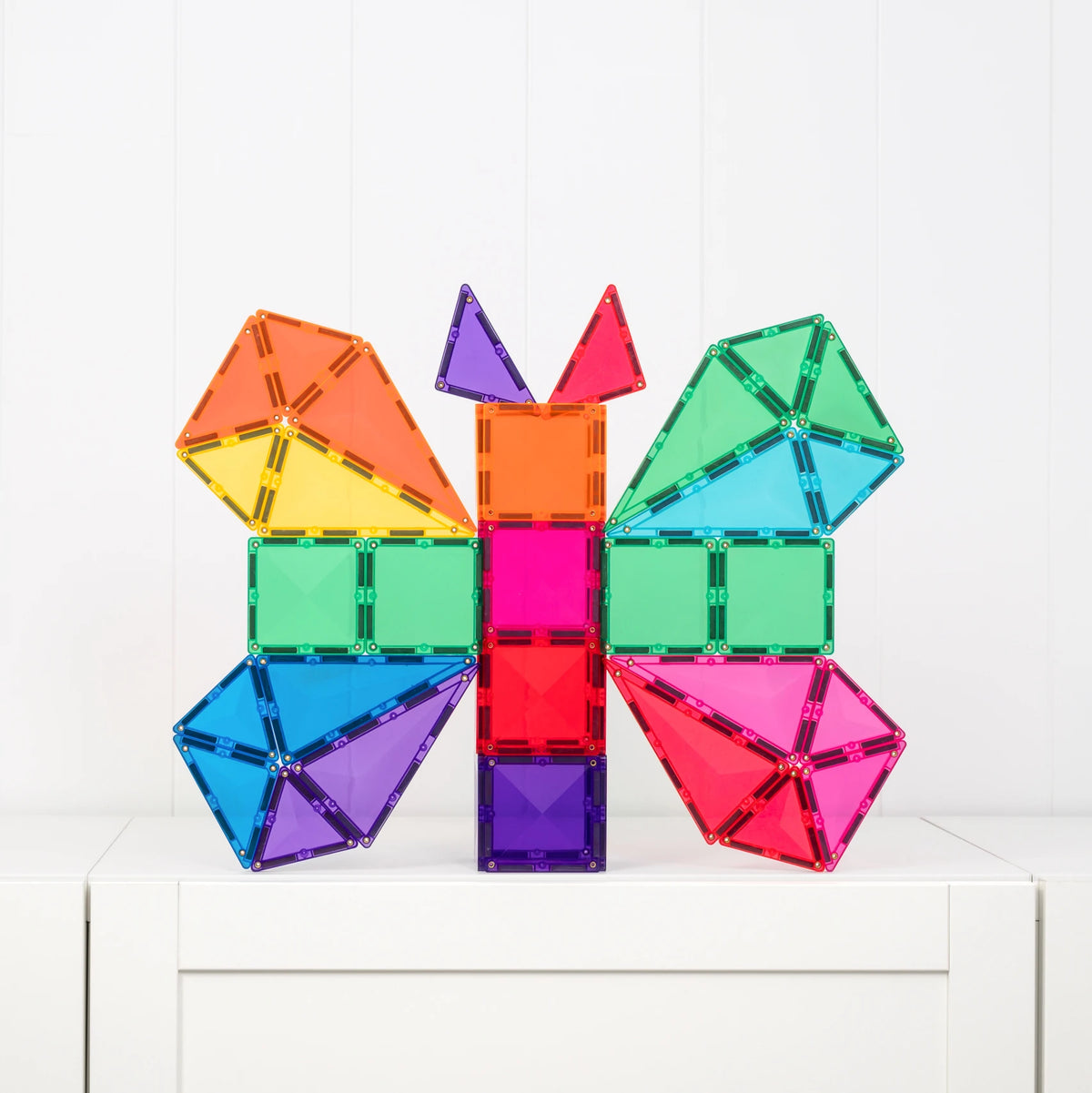 Connetix Tiles 56 Piece Bright Starter Pack