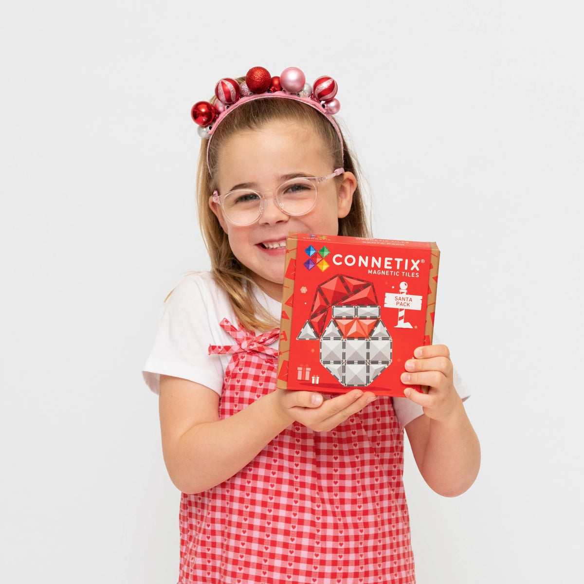 Connetix Tiles 17 Piece Christmas Santa Pack