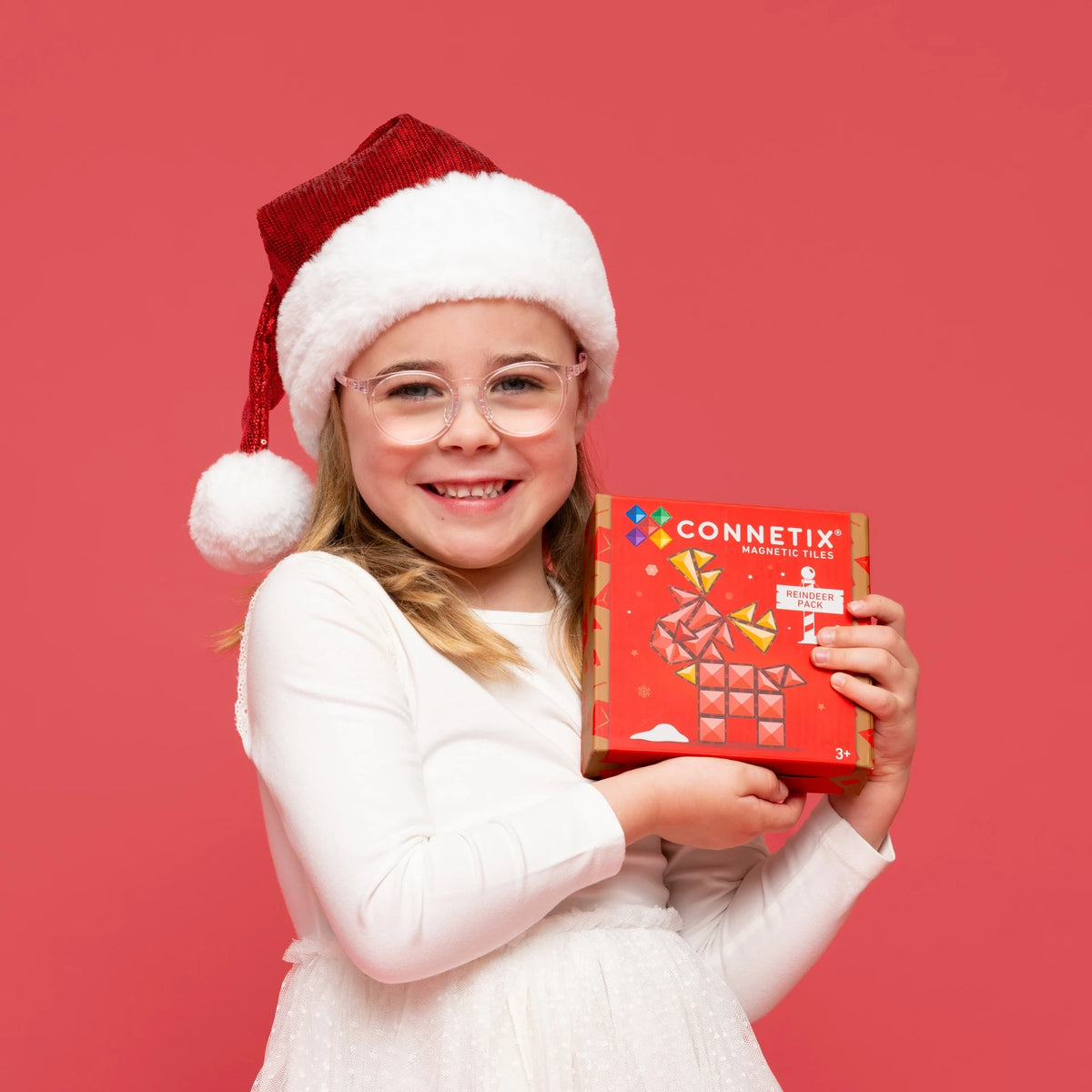 Connetix Tiles 25 Piece Christmas Reindeer Pack
