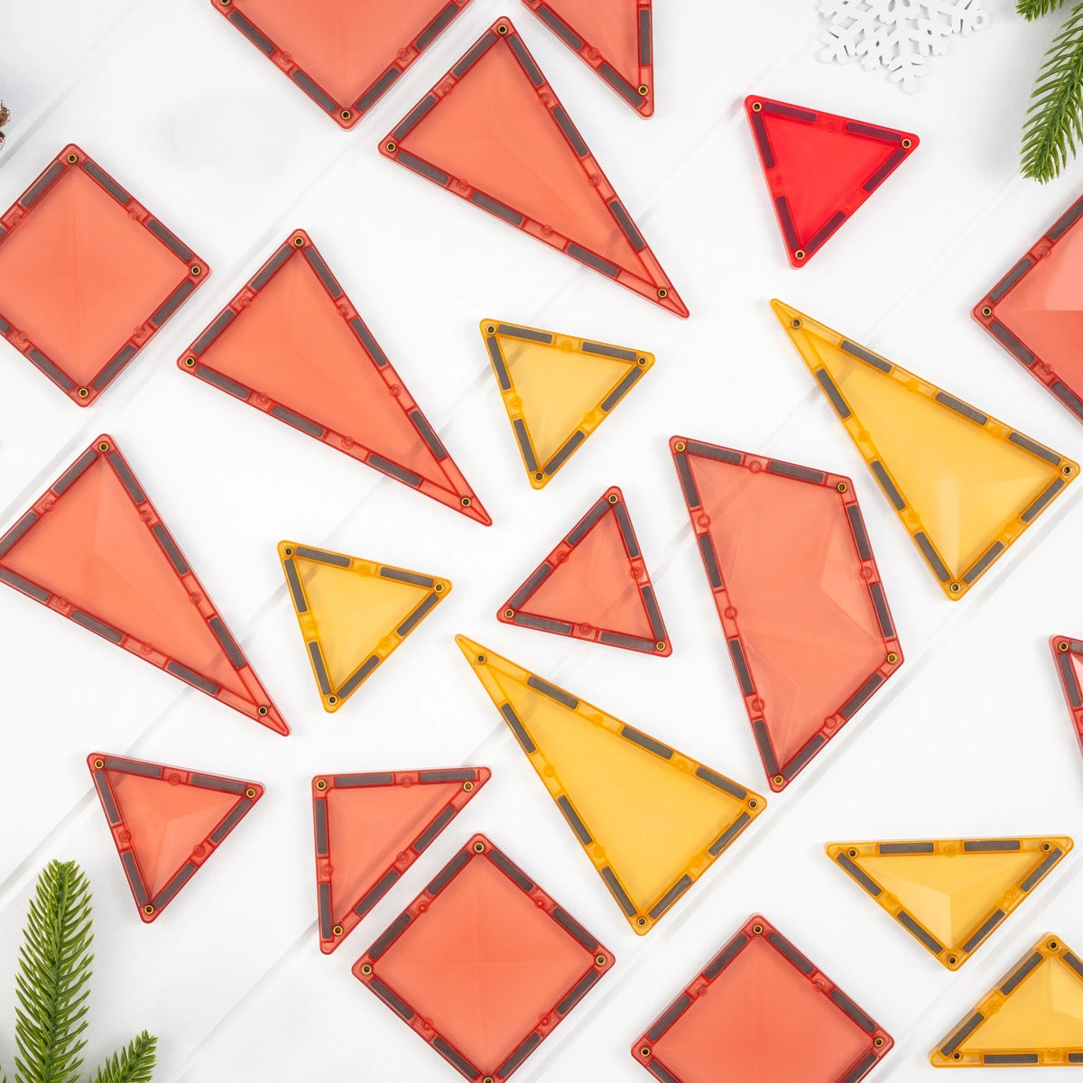 Connetix Tiles 25 Piece Christmas Reindeer Pack