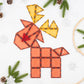 Connetix Tiles 25 Piece Christmas Reindeer Pack