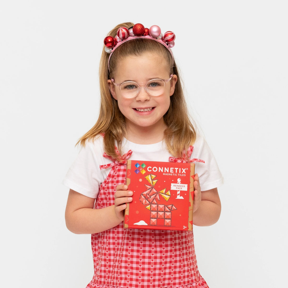 Connetix Tiles 25 Piece Christmas Reindeer Pack