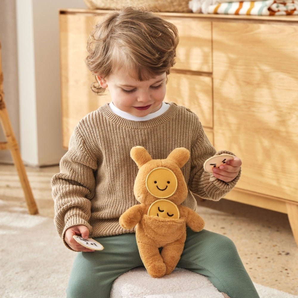 Jiggle & Giggle - Moodie Emotions Toy Bear