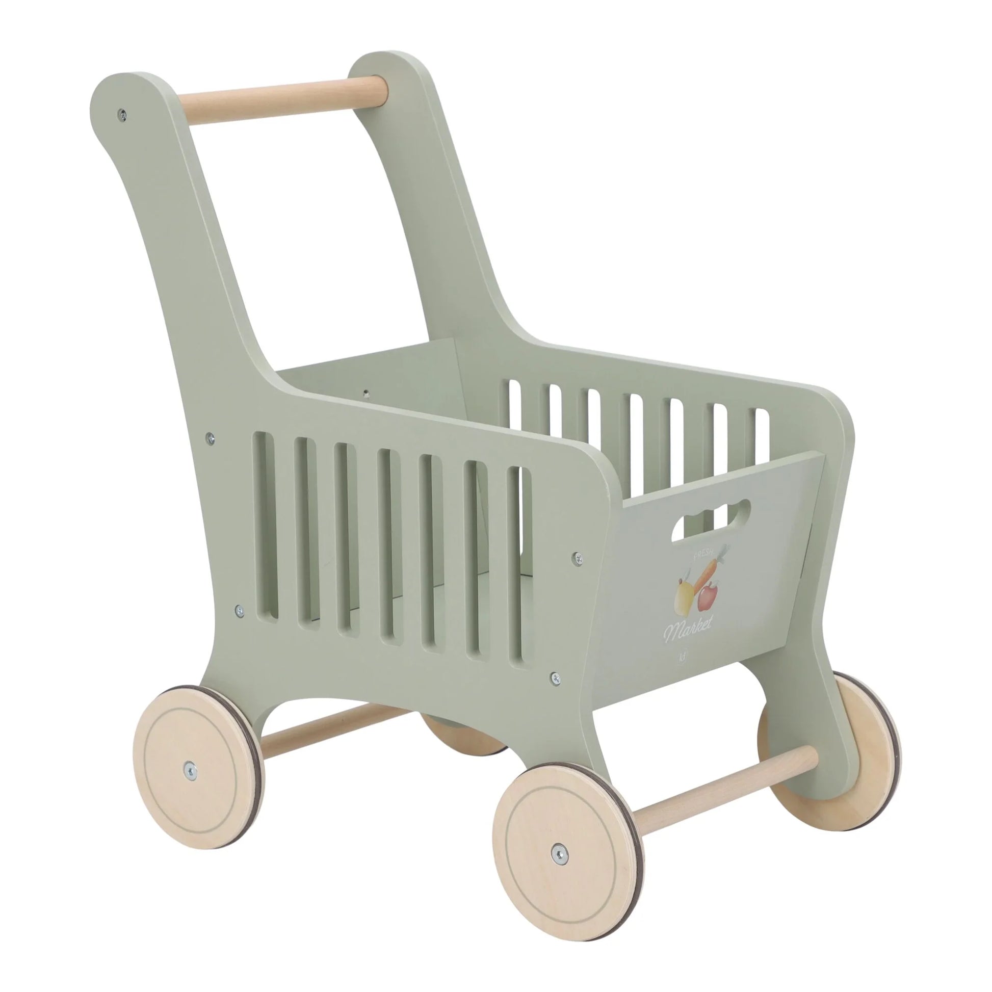 Little Dutch - Wooden Play Shopping Cart