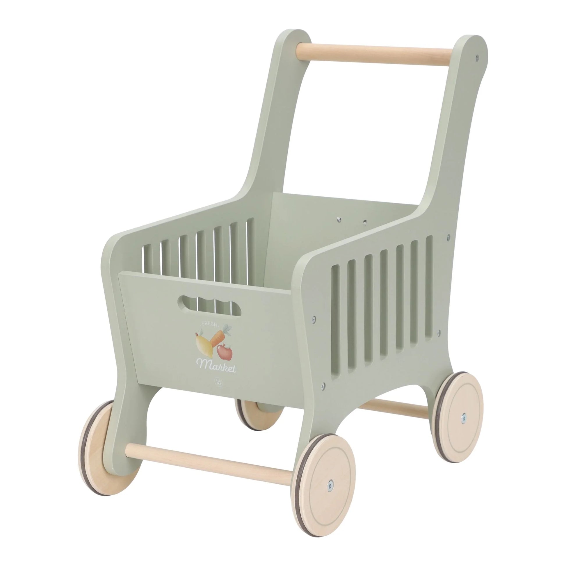 Little Dutch - Wooden Play Shopping Cart