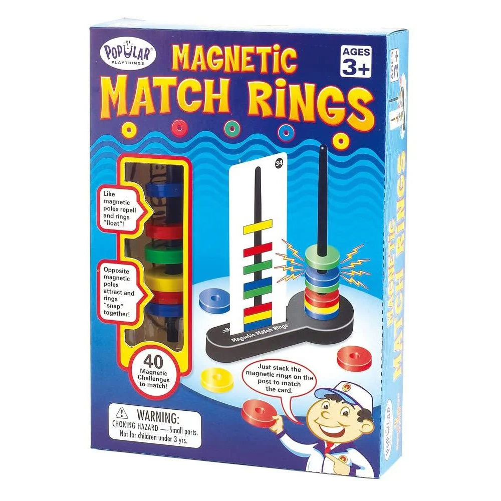 Popular Playthings Magnetic Match Rings