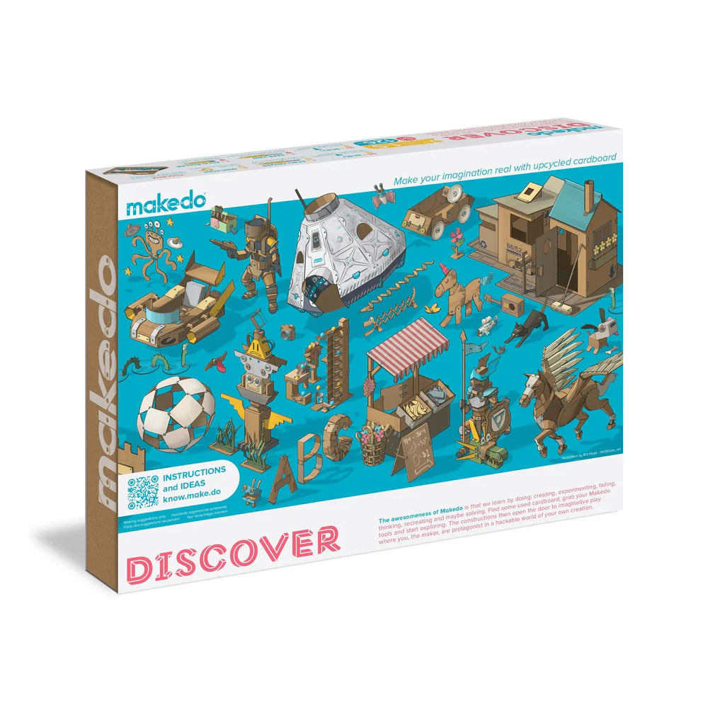 Makedo Discover Kit - Cardboard Construction Toolkit
