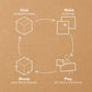 Makedo Discover Kit - Cardboard Construction Toolkit