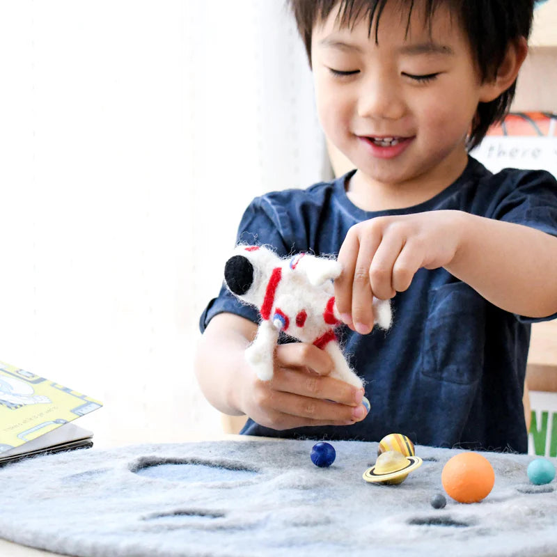 Tara Treasures - Moon Crater with Astronaut Space Playscape