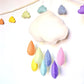 Tara Treasures - Nursery Cot Mobile | Pastel Rainbow Raindrops
