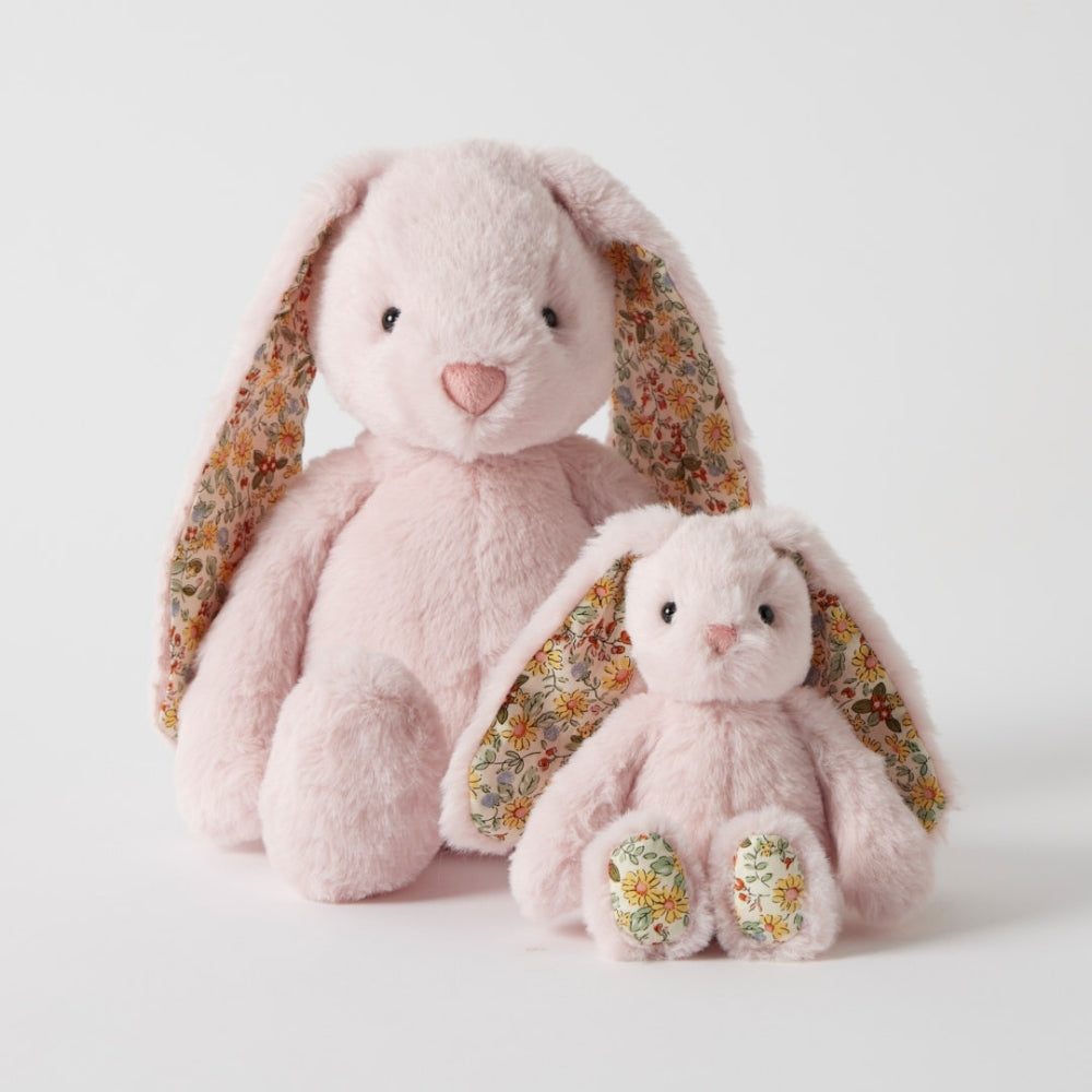 Jiggle & Giggle - Floral Pink Bunny Medium