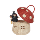 Olli Ella - Rattan Mushroom Basket - Red
