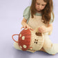 Olli Ella - Rattan Mushroom Basket - Red
