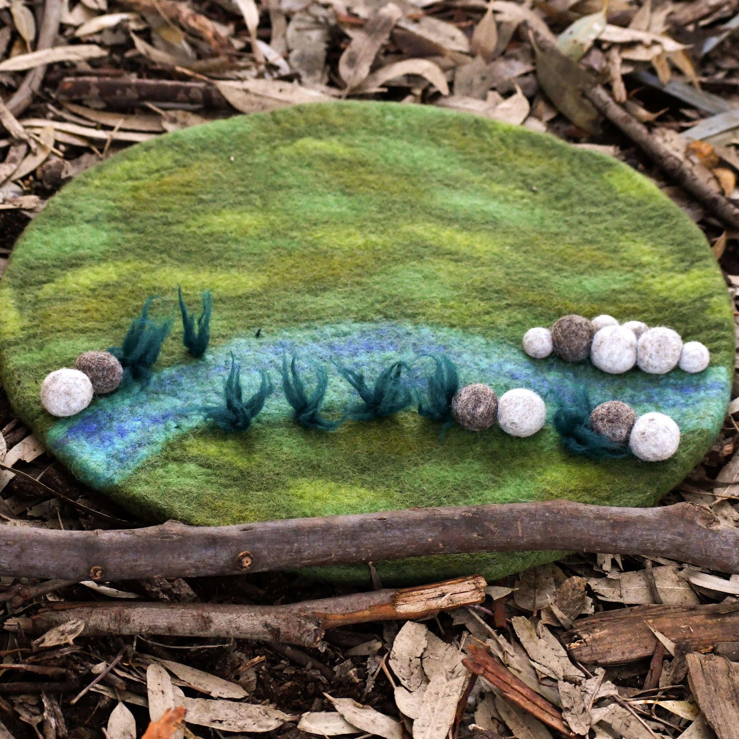 Tara Treasures - River Round Play Mat Playscape